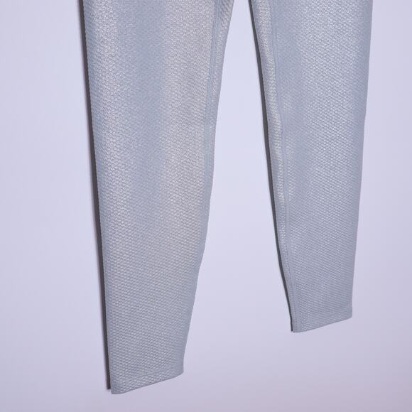 BEACHRIOT NEW Piper Legging Silver Shine Waffle Pull On Full Length Women's XS - Picture 6 of 10